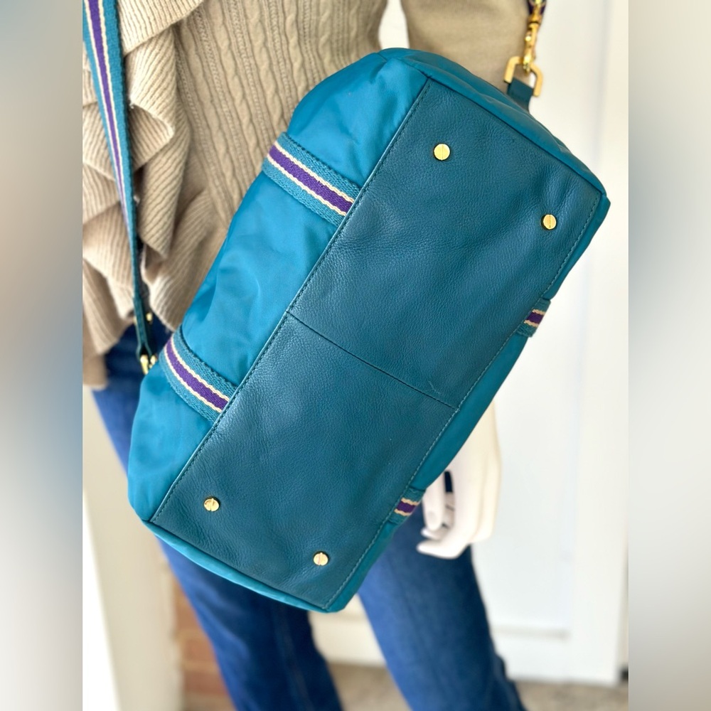 Tory Burch Blue and Gold Women's Bag - Picture 6 of 10